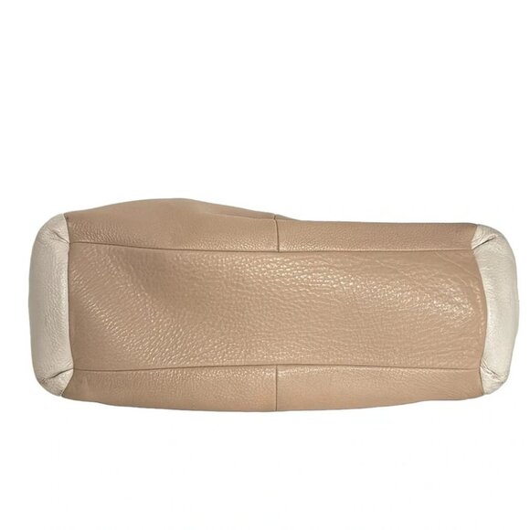 COACH Phoebe Shoulder Bag Beige Cream Leather - Shoulder Bag - Picture 4 of 9